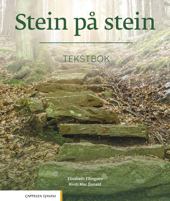 Stein på stein; tekstbok